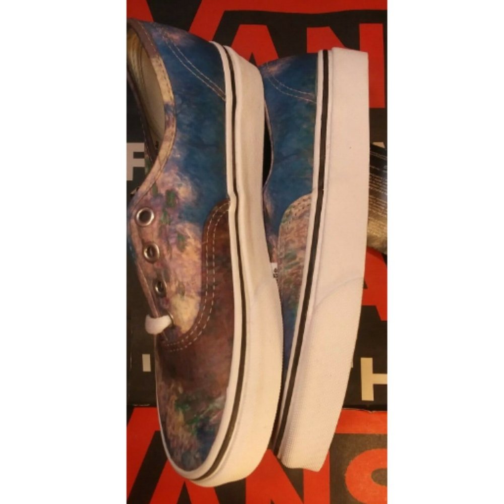 Vans Authentic MoMA Claude Monet Water Lilies Men's 4/Women's 5.5 VN0A2Z5I18H - Picture 4 of 12